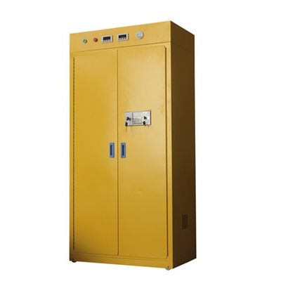 Шкаф хранения 2 ящиков двери 4 огнеопасный химический для желтого цвета фармацевтической продукции