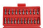 набор инструмента механика 21pcs красный 13pcs со шкафом металла
