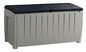 Сарай ящика для хранения HDPE 400L белизны 0.6mm на открытом воздухе