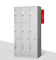 Шкаф хранения ISO9001 шкафчика металла порошка 9 дверей покрывая
